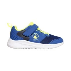 Courtstyler Velcro Scarpa Per Tutte Le Superfici Bambini - Blu, Giallo