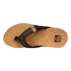 Reef Cushion Phantom Cork Infradito Uomini - Nero -Racchette da tennis Negozio online 00033000 0 4