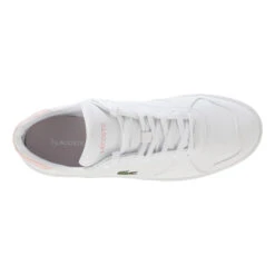 Lacoste Perf-Shot Scarpa Per Il Tempo Libero Donna - Bianco, Rosa -Racchette da tennis Negozio online 00056000 0 4