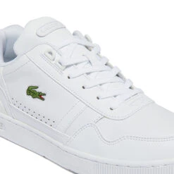 Lacoste T-Clip Scarpa Per Il Tempo Libero Uomini - Bianco -Racchette da tennis Negozio online 00064000 10