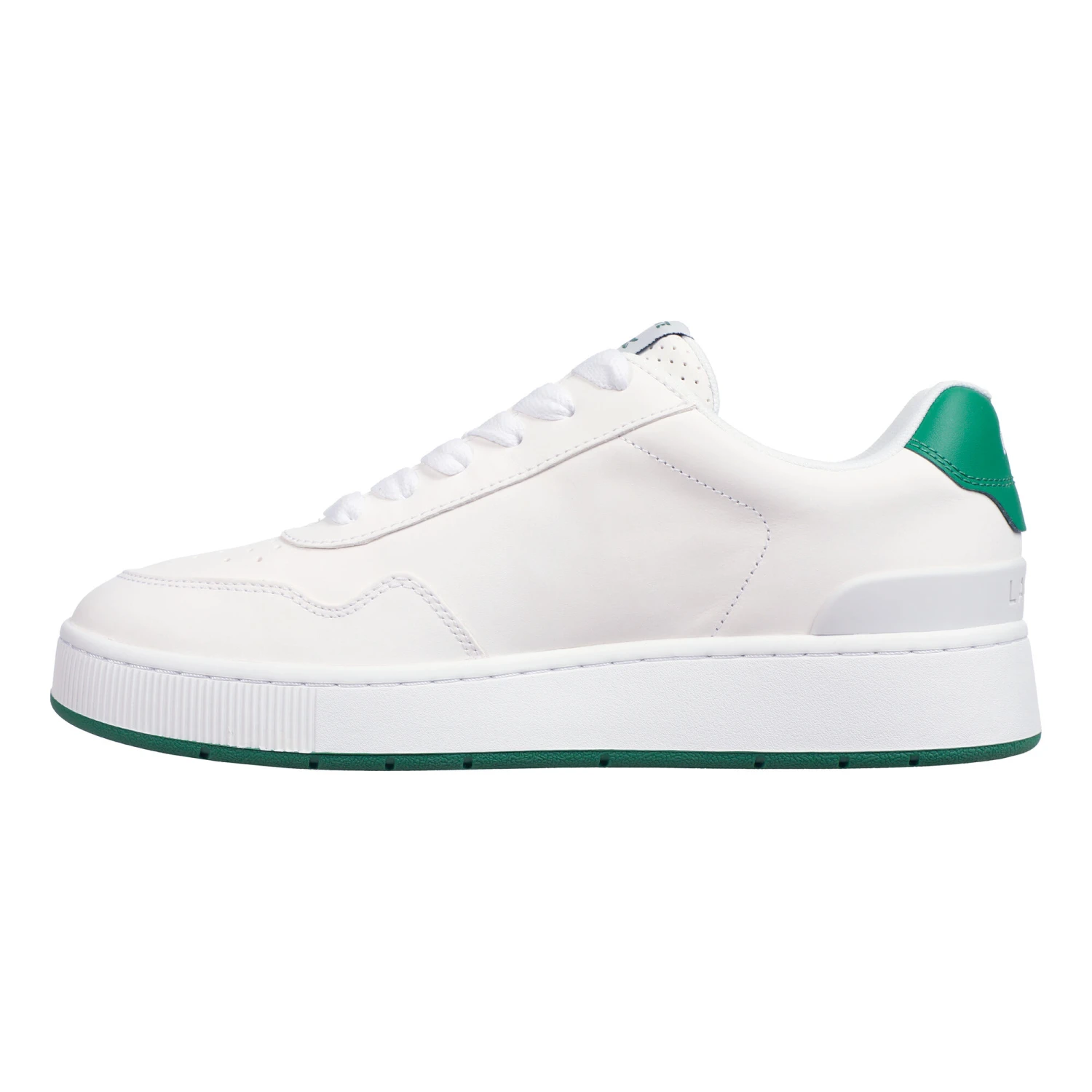 Lacoste Ace Clip Scarpa Per Il Tempo Libero Uomini - Bianco, Verde 4 Lacoste Ace Clip Scarpa Per Il Tempo Libero Uomini - Bianco, Verde - immagine 2