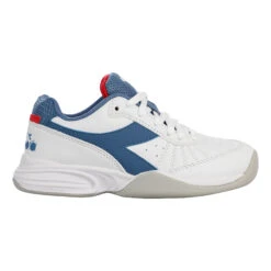 Diadora A Challenge 3 SL Scarpa Per Tappeto Bambini - Bianco, Blu