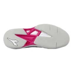 Diadora S.Challenge 4 SL Scarpa Per Tappeto Donna - Bianco, Grigio -Racchette da tennis Negozio online 00278000 0 5