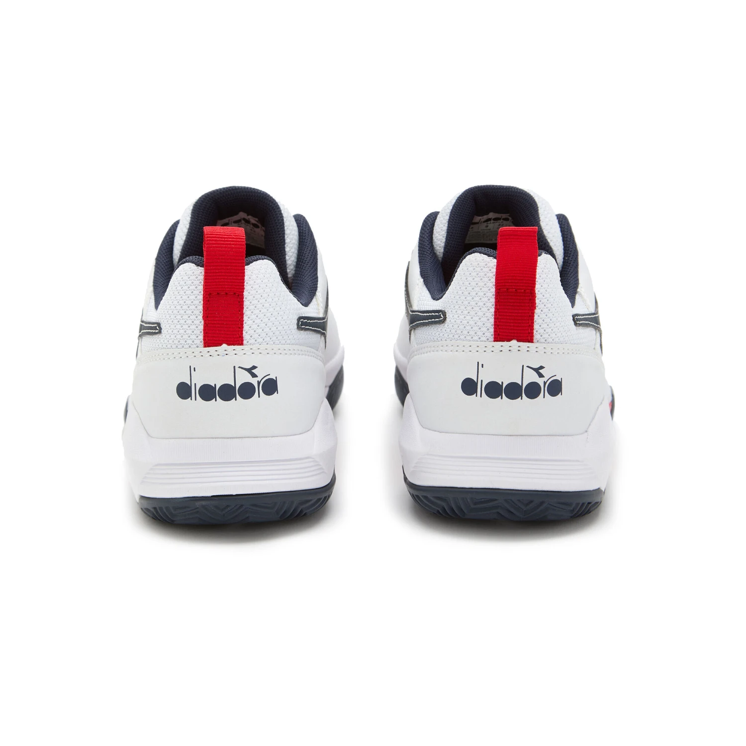 Diadora S. Challenge 5 SL Scarpa Per Terra Rossa Uomini - Bianco, Blu Scuro 7 Diadora S. Challenge 5 SL Scarpa Per Terra Rossa Uomini - Bianco, Blu Scuro - immagine 5