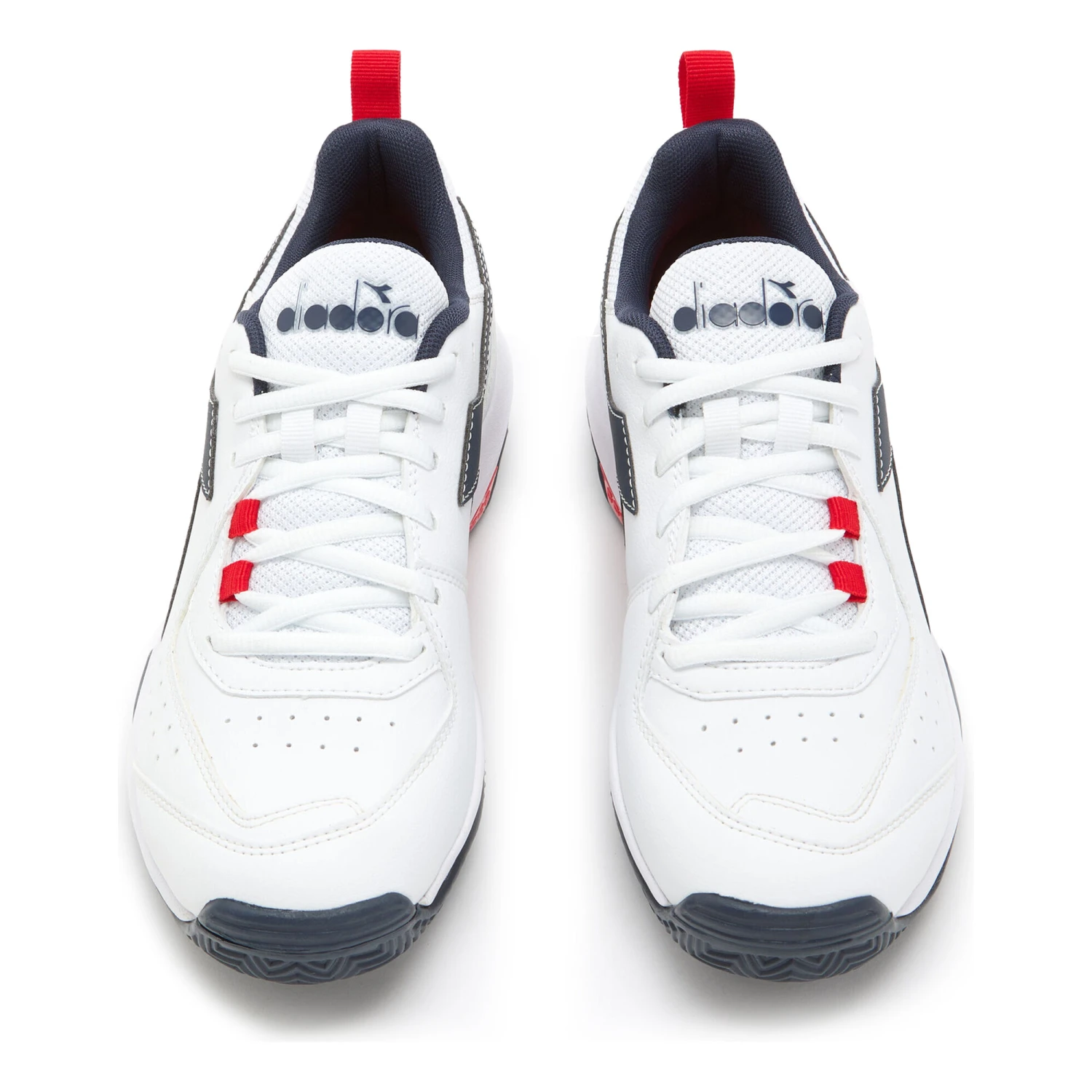 Diadora S. Challenge 5 SL Scarpa Per Terra Rossa Uomini - Bianco, Blu Scuro 5 Diadora S. Challenge 5 SL Scarpa Per Terra Rossa Uomini - Bianco, Blu Scuro - immagine 3