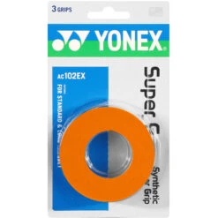 YONEX Super Grap Confezione Da 3 - Arancione
