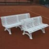 Panchina Da Tennis Con Schienale Curvo - Bianco -Racchette da tennis Negozio online 0121900000 000 2