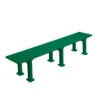Panchina Da Tennis 2m Senza Schienale - Verde -Racchette da tennis Negozio online 0122700000 000 1