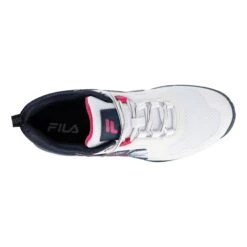 Fila Premio Scarpa Per Terra Rossa Donna - Blu, Bianco -Racchette da tennis Negozio online 01228000 0 4