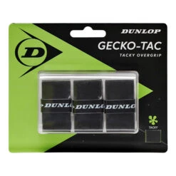Dunlop Gecko-Tac Confezione Da 3 - Nero