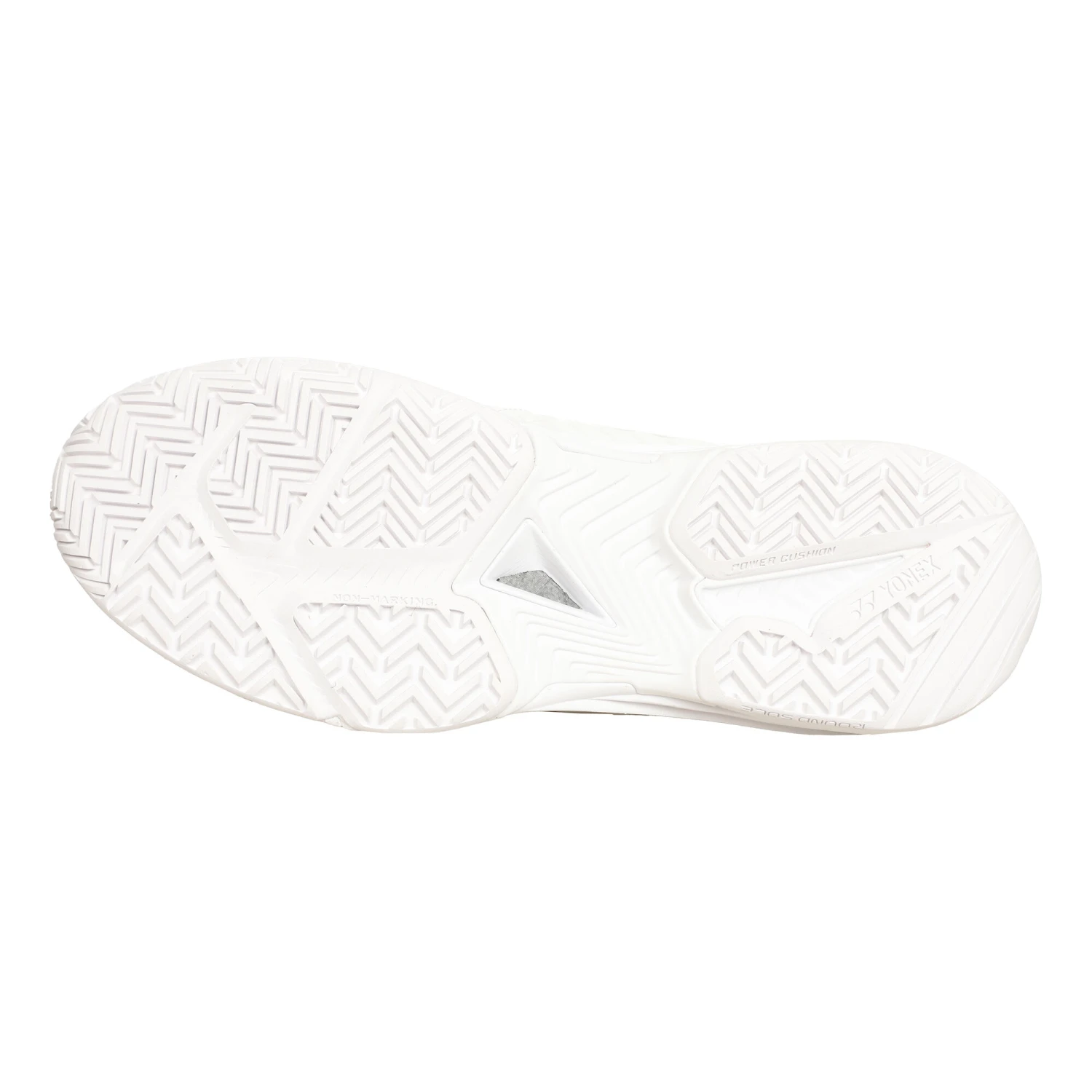 YONEX Power Cushion Sonicage 3 Scarpa Per Tutte Le Superfici Donna - Bianco, Argento 6 YONEX Power Cushion Sonicage 3 Scarpa Per Tutte Le Superfici Donna - Bianco, Argento - immagine 4