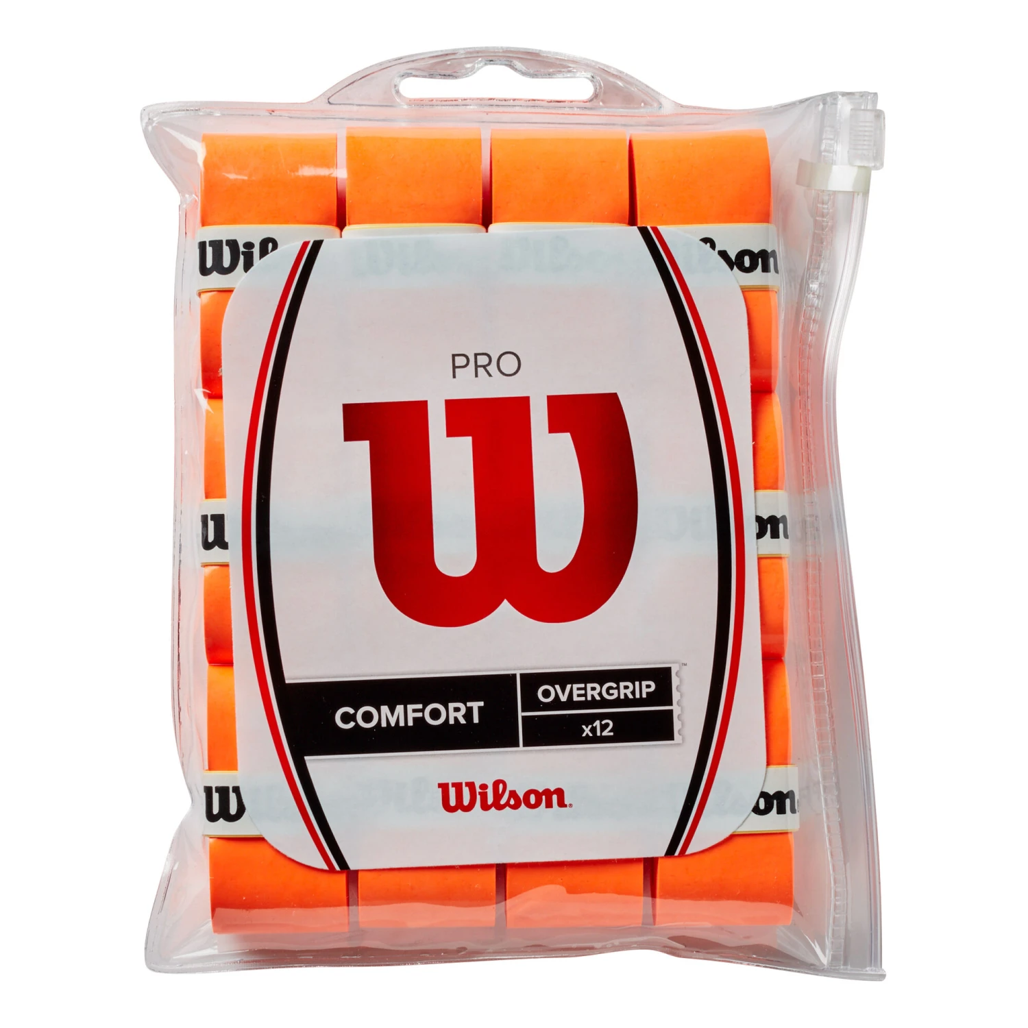 Wilson Burn Pro Overgrip Confezione Da 12 - Arancione 3 Wilson Burn Pro Overgrip Confezione Da 12 - Arancione