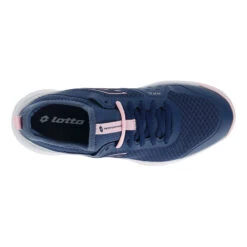 Lotto Mirage 500 II Scarpa Per Tutte Le Superfici Donna - Blu Scuro, Rosa -Racchette da tennis Negozio online 01604000 0 4