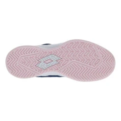 Lotto Mirage 500 II Scarpa Per Tutte Le Superfici Donna - Blu Scuro, Rosa -Racchette da tennis Negozio online 01604000 0 5