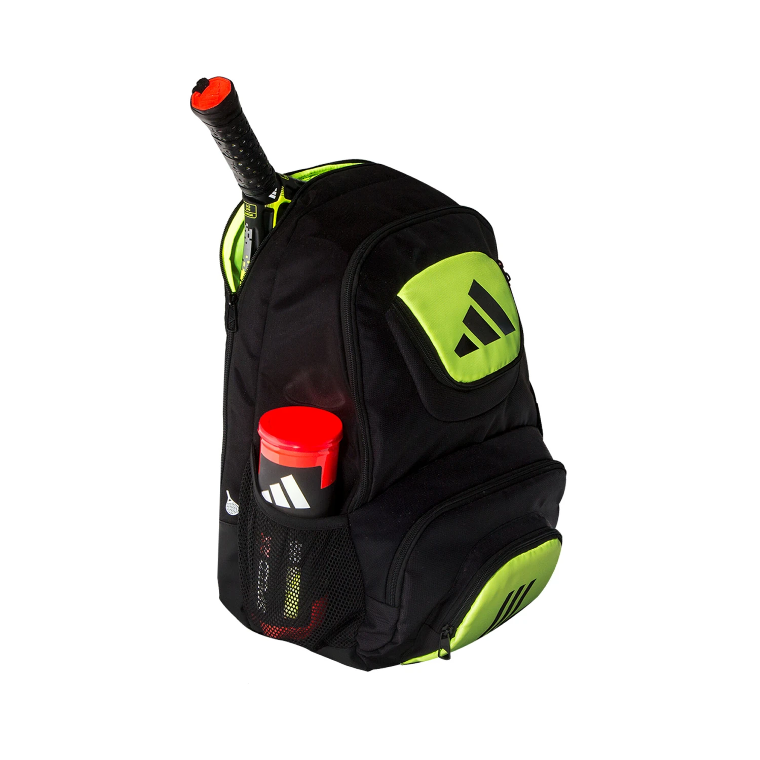ADIDAS Protour Pro Tour 3.2 Zaino - Nero, Lime 6 ADIDAS Protour Pro Tour 3.2 Zaino - Nero, Lime - immagine 4