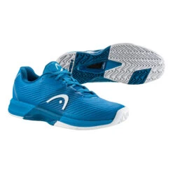 Head Revolt Pro 4.0 Scarpa Per Tutte Le Superfici Uomini - Blu, Bianco -Racchette da tennis Negozio online 01843000 10