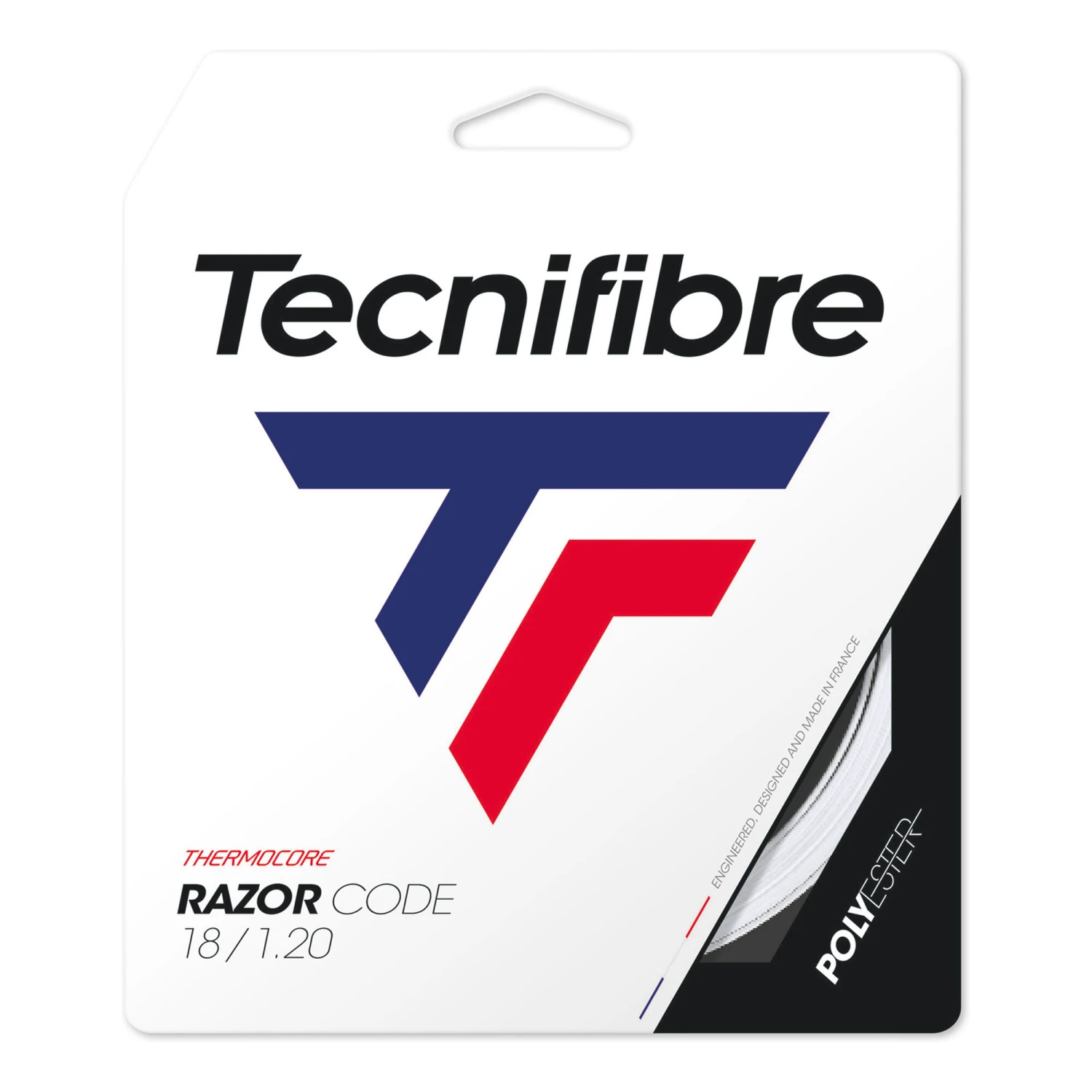 TECNIFIBRE Razor Code 12m Set Di Corde - Bianco 3 TECNIFIBRE Razor Code 12m Set Di Corde - Bianco