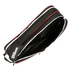 Wilson Advantage III Six Borsa Per Racchetta - Nero, Bianco 13 Wilson Advantage III Six Borsa Per Racchetta - Nero, Bianco -Racchette da tennis Negozio online 0199200000 10