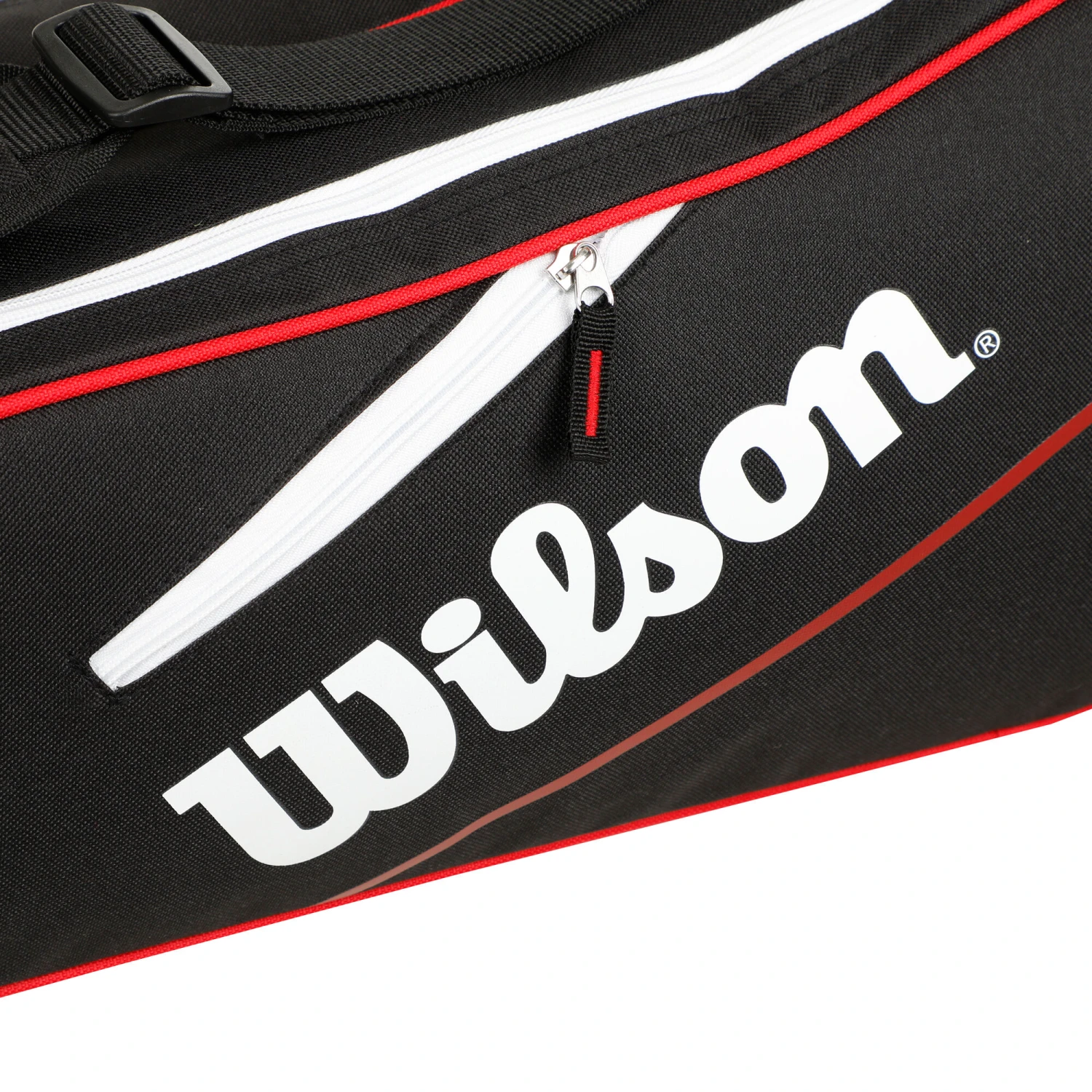 Wilson Advantage III Six Borsa Per Racchetta - Nero, Bianco 8 Wilson Advantage III Six Borsa Per Racchetta - Nero, Bianco - immagine 6