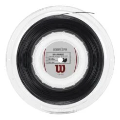 Wilson Revolve Spin Rotolo Di Corde 200m - Nero