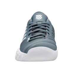 K-Swiss Big-Shot Light 4 Scarpa Per Tappeto Donna - Grigio, Bianco -Racchette da tennis Negozio online 02080000 0 7