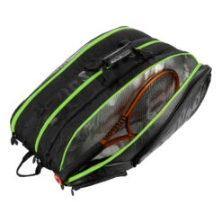 Wilson Tour 15 Borsa Per Racchetta Edizione Speciale - Nero, Verde -Racchette da tennis Negozio online 0214400000 10