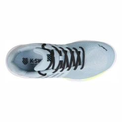 K-Swiss Express Light 2 Scarpa Per Terra Rossa Uomini - Blu Chiaro, Nero -Racchette da tennis Negozio online 02157000 0 4