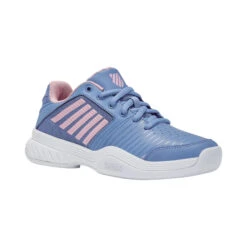 K-Swiss Court Express Scarpa Per Tappeto Bambini - Blu, Rosa -Racchette da tennis Negozio online 02178000 000