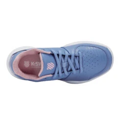 K-Swiss Court Express Scarpa Per Tappeto Bambini - Blu, Rosa -Racchette da tennis Negozio online 02178000 0 4