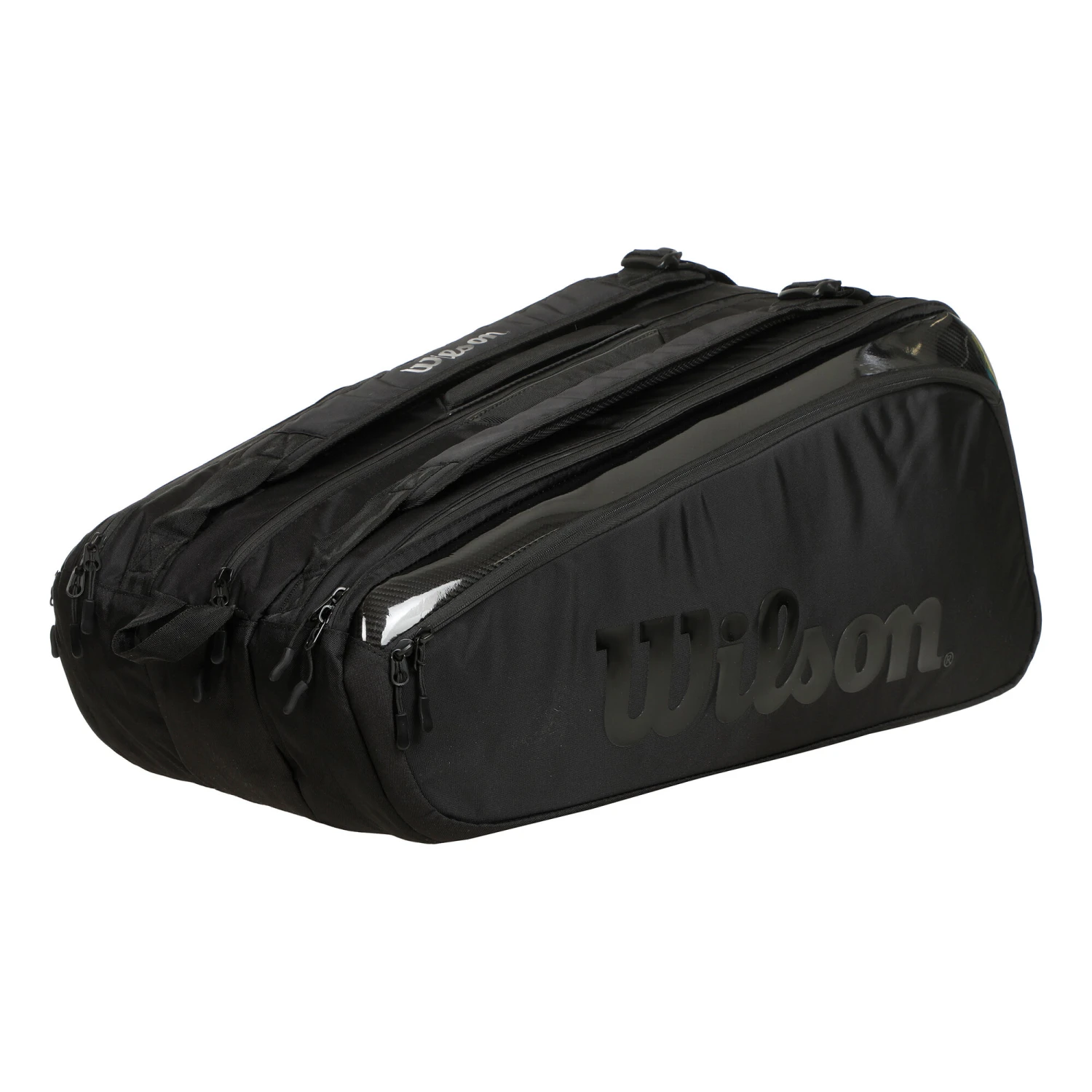 Wilson Super Tour Borsa Per Racchetta Da 15 - Nero 3 Wilson Super Tour Borsa Per Racchetta Da 15 - Nero