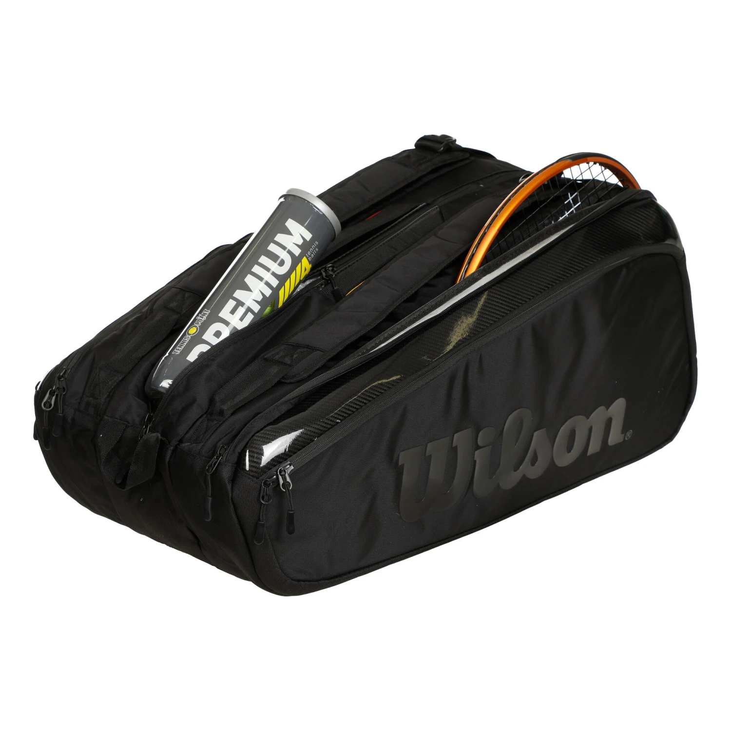 Wilson Super Tour Borsa Per Racchetta Da 15 - Nero 6 Wilson Super Tour Borsa Per Racchetta Da 15 - Nero - immagine 4