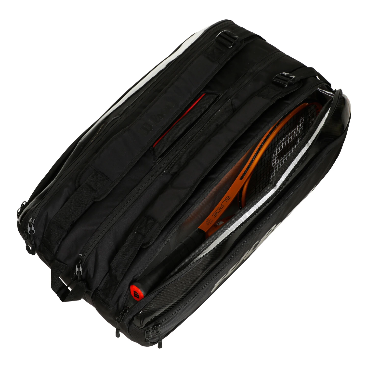 Wilson Super Tour Borsa Per Racchetta Da 15 - Nero 7 Wilson Super Tour Borsa Per Racchetta Da 15 - Nero - immagine 5