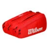 Wilson Super Tour Borsa Per Racchetta Da 15 - Rosso, Bianco -Racchette da tennis Negozio online 0220500000 000