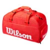 Wilson Super Tour Small Duffle Borsa Sportiva - Rosso, Bianco -Racchette da tennis Negozio online 0221000000 000