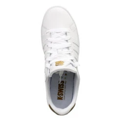 K-Swiss Court Tiebreak Donna - Bianco, Oro -Racchette da tennis Negozio online 02213000 0 4