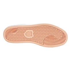 K-Swiss Court Shield Scarpa Per Il Tempo Libero Donna - Bianco, Albicocca -Racchette da tennis Negozio online 02258000 0 5