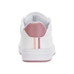 K-Swiss Court Shield Scarpa Per Il Tempo Libero Donna - Bianco, Rosa -Racchette da tennis Negozio online 02259000 0 2