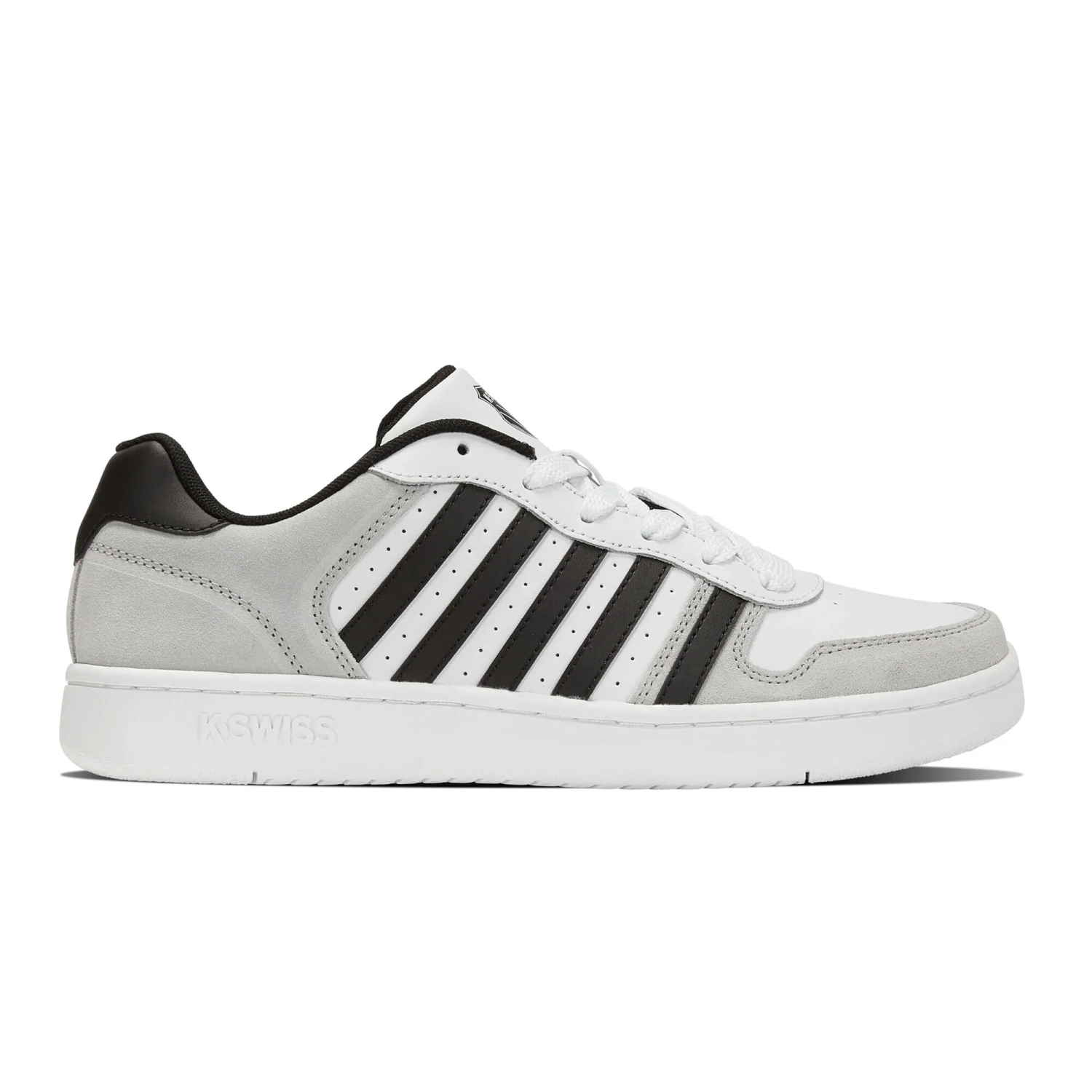 K-Swiss Court Palisades Scarpa Per Il Tempo Libero Uomini - Bianco, Grigio Chiaro 3 K-Swiss Court Palisades Scarpa Per Il Tempo Libero Uomini - Bianco, Grigio Chiaro