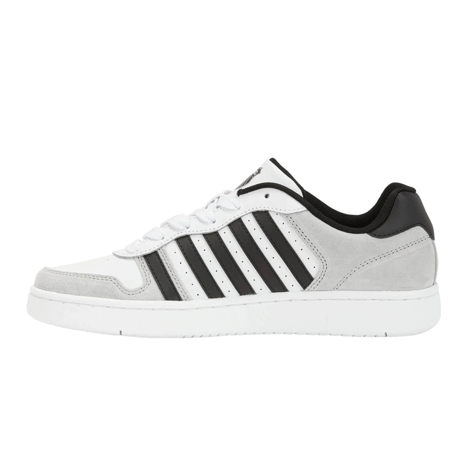 K-Swiss Court Palisades Scarpa Per Il Tempo Libero Uomini - Bianco, Grigio Chiaro 4 K-Swiss Court Palisades Scarpa Per Il Tempo Libero Uomini - Bianco, Grigio Chiaro - immagine 2