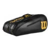 Wilson Elite Borsa Per Racchetta Da 15 Edizione Speciale - Nero, Oro -Racchette da tennis Negozio online 0226500000 000
