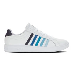 K-Swiss Court Tiebreak Scarpa Per Il Tempo Libero Uomini - Bianco, Blu