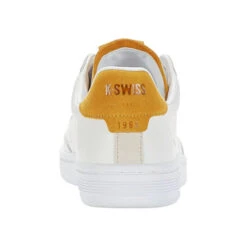 K-Swiss Lozan Klub LTH Scarpa Per Il Tempo Libero Uomini - Bianco, Arancione -Racchette da tennis Negozio online 02268000 0 2