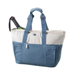 Wilson Women's Tote Borsa Sportiva Per Padel - Blu, Crema -Racchette da tennis Negozio online 0234900000 0 2