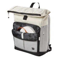 Wilson Lifestyle Foldover Zaino - Grigio, Blu -Racchette da tennis Negozio online 0236500000 10