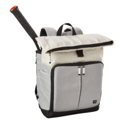 Wilson Lifestyle Foldover Zaino - Grigio, Blu -Racchette da tennis Negozio online 0236500000 11