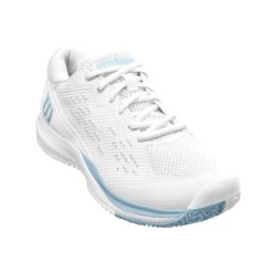 Wilson Rush Pro ACE Scarpa Per Tutte Le Superfici Donna - Bianco, Blu Chiaro -Racchette da tennis Negozio online 02540000 000