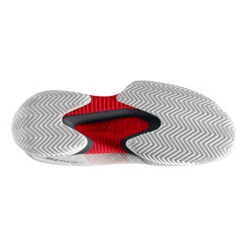 Wilson Kaos Swift Scarpa Per Terra Rossa Uomini - Bianco, Rosso -Racchette da tennis Negozio online 02572000 0 5