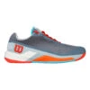 Wilson Rush 4.0 Scarpa Per Terra Rossa Uomini - Grigio, Blu 2 Wilson Rush 4.0 Scarpa Per Terra Rossa Uomini - Grigio, Blu -Racchette da tennis Negozio online 02586000 0 1