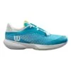 Wilson Kaos Swift 1.5 Scarpa Per Terra Rossa Donna - Turchese, Bianco -Racchette da tennis Negozio online 02614000 0 1