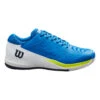 Wilson Rush Pro Ace Scarpa Per Terra Rossa Uomini - Blu, Bianco -Racchette da tennis Negozio online 02629000 0 1
